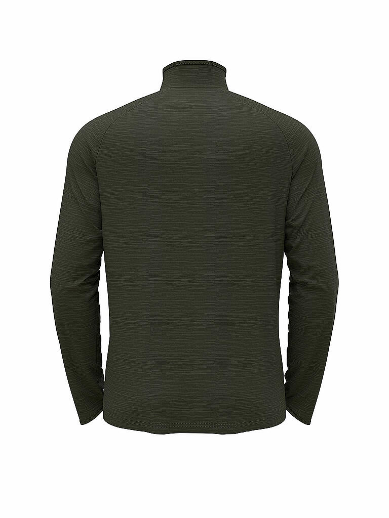 ODLO | Herren Ski Unterzieher Millennium Element 1/2 Zip | olive