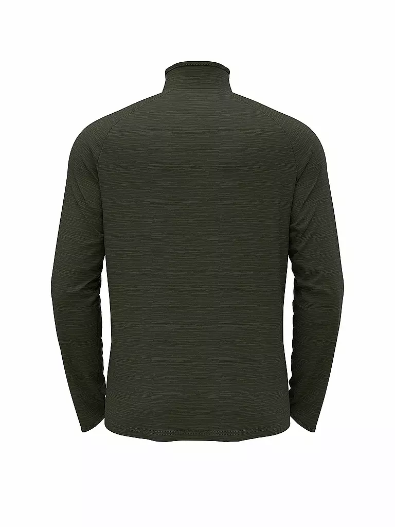 ODLO | Herren Ski Unterzieher Millennium Element 1/2 Zip | olive