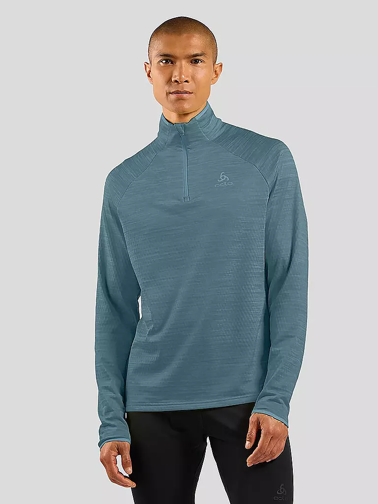 ODLO | Herren Ski Unterzieher Millennium Element 1/2 Zip | blau