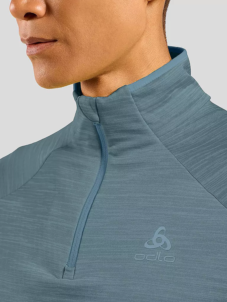ODLO | Herren Ski Unterzieher Millennium Element 1/2 Zip | blau