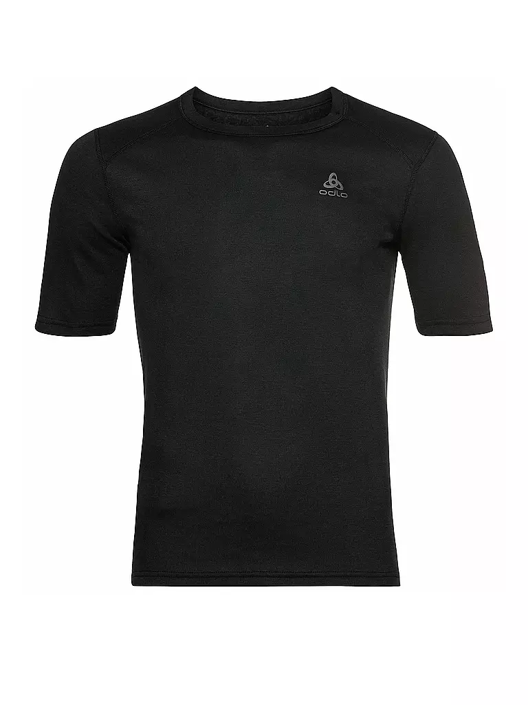 ODLO | Herren T-Shirt  Active Warm Eco Crew Neck | schwarz
