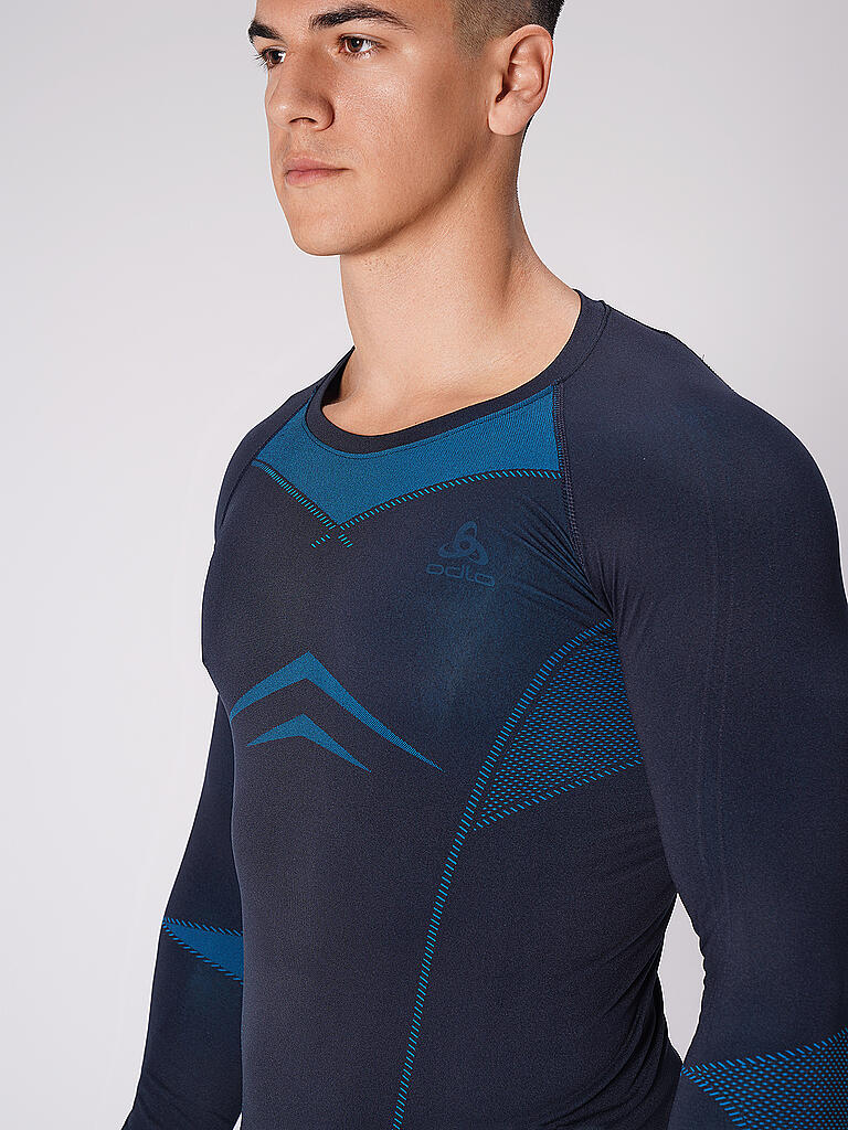 Odlo Herren Pants 3/4 Warm - Sportunterwäsche Für Wärmeregulation