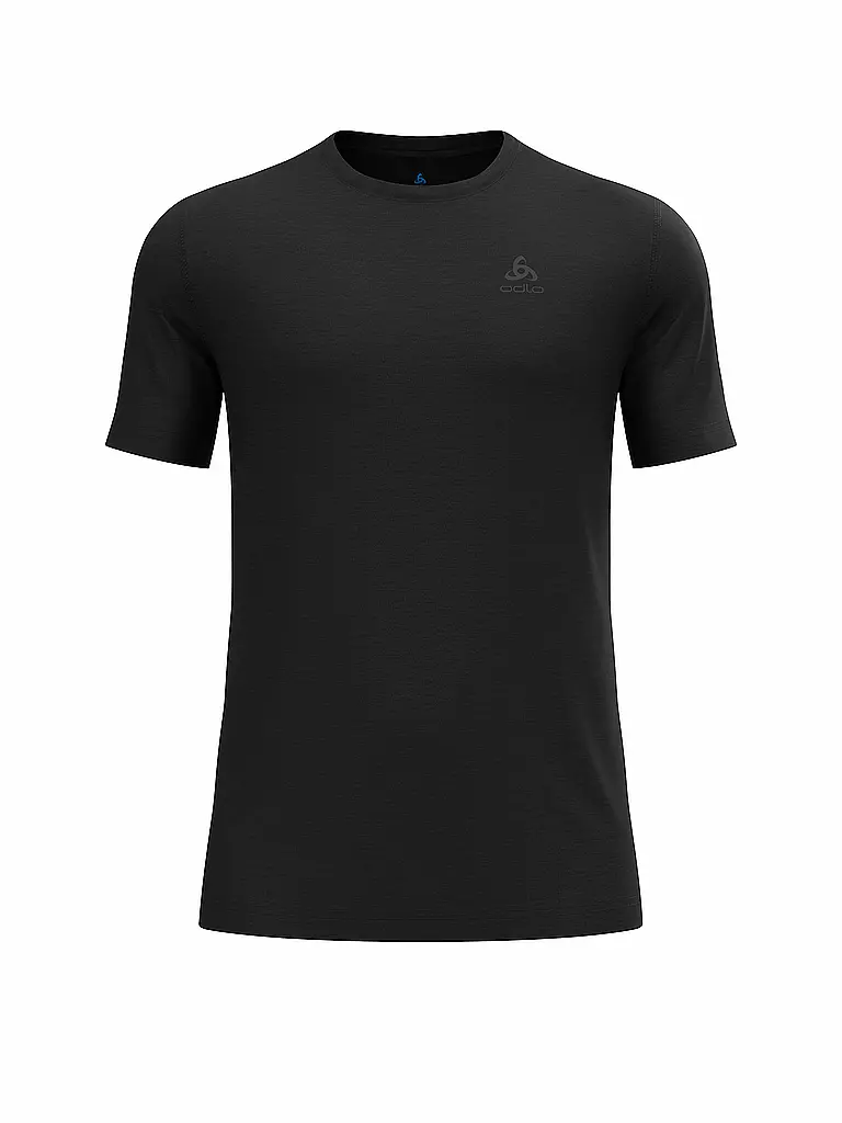 ODLO | Herren Unterzieh Funktionsshirt Natural Merino 160 | schwarz