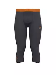 ODLO | Herren Unterzieh Hose Revelstoke Performance Wool 150 3/4 | grau