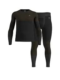 ODLO | Herren Unterzieh Set Long Fundamentals Performance | schwarz