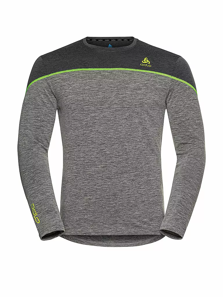 ODLO | Herren Unterzieh Shirt Revelstoke Performance Wool Warm | grau