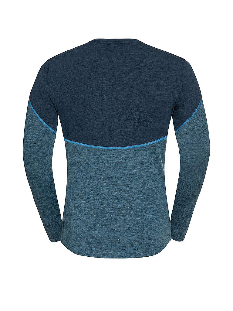ODLO | Herren Unterzieh Shirt Revelstoke Performance Wool Warm | blau