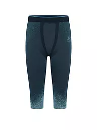 ODLO | Herren Unterzieh TIght POW Blackcomb 3/4 | blau