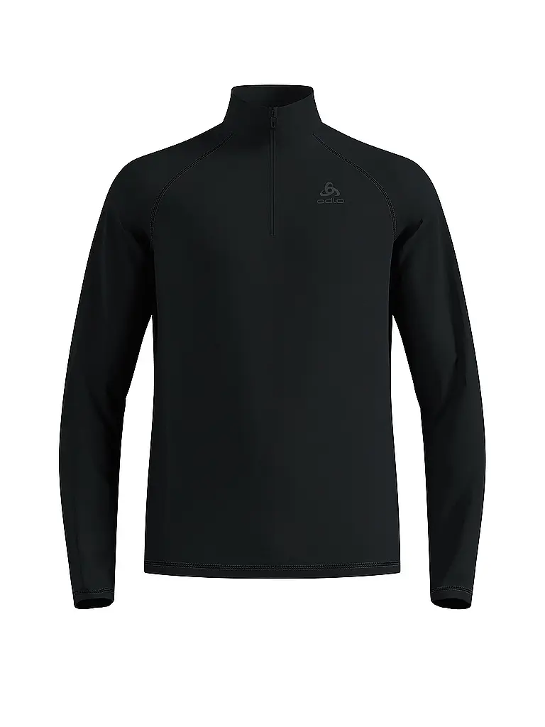 ODLO | Herren Unterzieh Zipshirt Besso | Schwarz