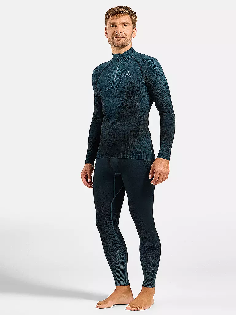 ODLO | Herren Unterzieh Zipshirt Blackcomb | blau