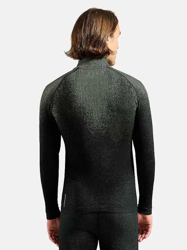 ODLO | Herren Unterzieh Zipshirt Blackcomb | schwarz