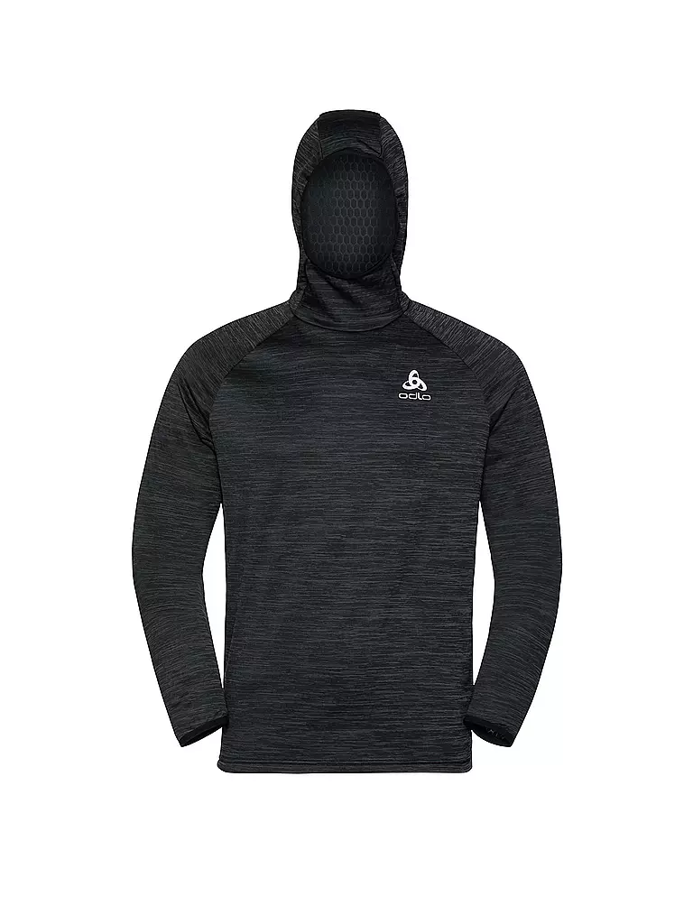 ODLO | Herren Unterziehhoodie Run Easy | schwarz