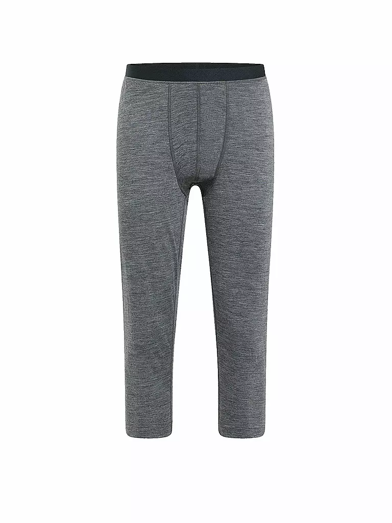 ODLO | Herren Unterziehhose Merino 200 3/4 | hellgrau