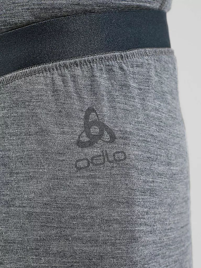 ODLO | Herren Unterziehhose Merino 200 3/4 | hellgrau