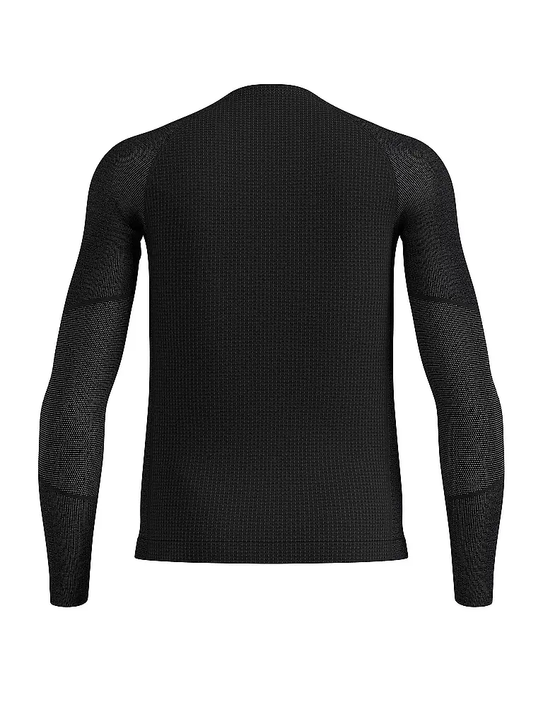 ODLO | Herren Unterziehsirt Natural Merino 260 1/2 Zip | schwarz