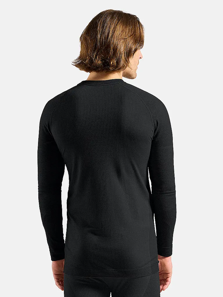 ODLO | Herren Unterziehsirt Natural Merino 260 1/2 Zip | schwarz
