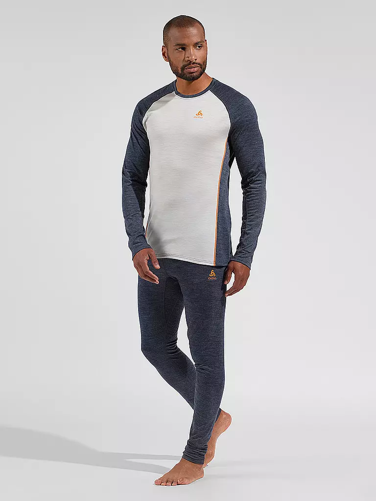 ODLO | Herren Unterziehtight Performance Wool 150  | dunkelblau