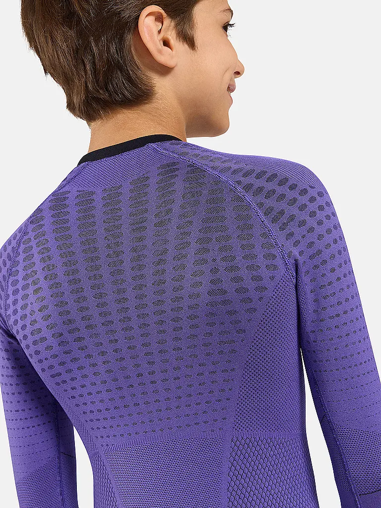 ODLO | Kinder Funktionsshirt Performance Warm | lila