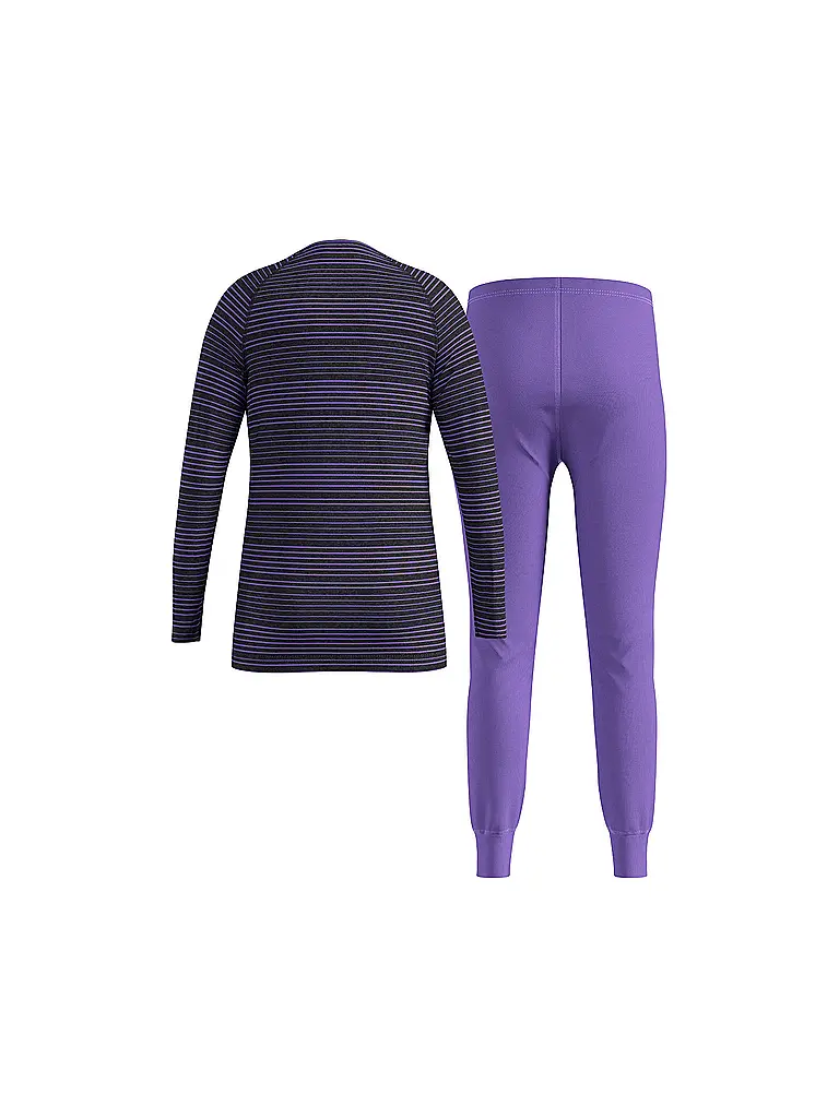 ODLO | Kinder Funktionswäsche  Active Warm ECO  | lila