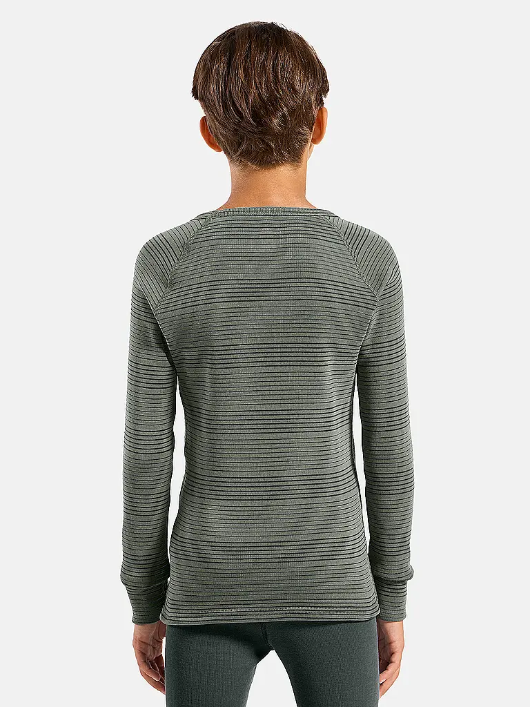 ODLO | Kinder Funktionswäsche  Active Warm ECO  | grau
