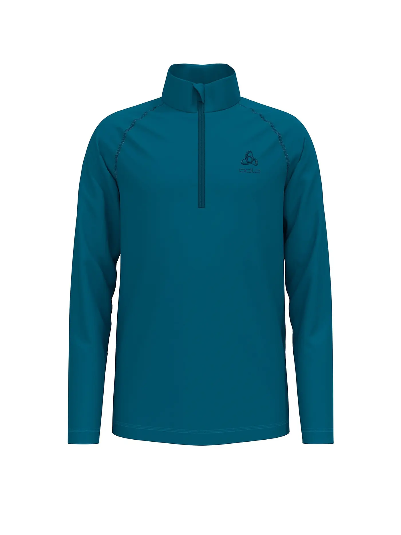 ODLO | Kinder Unterzieh Zipshirt Berra Mid Layer | blau