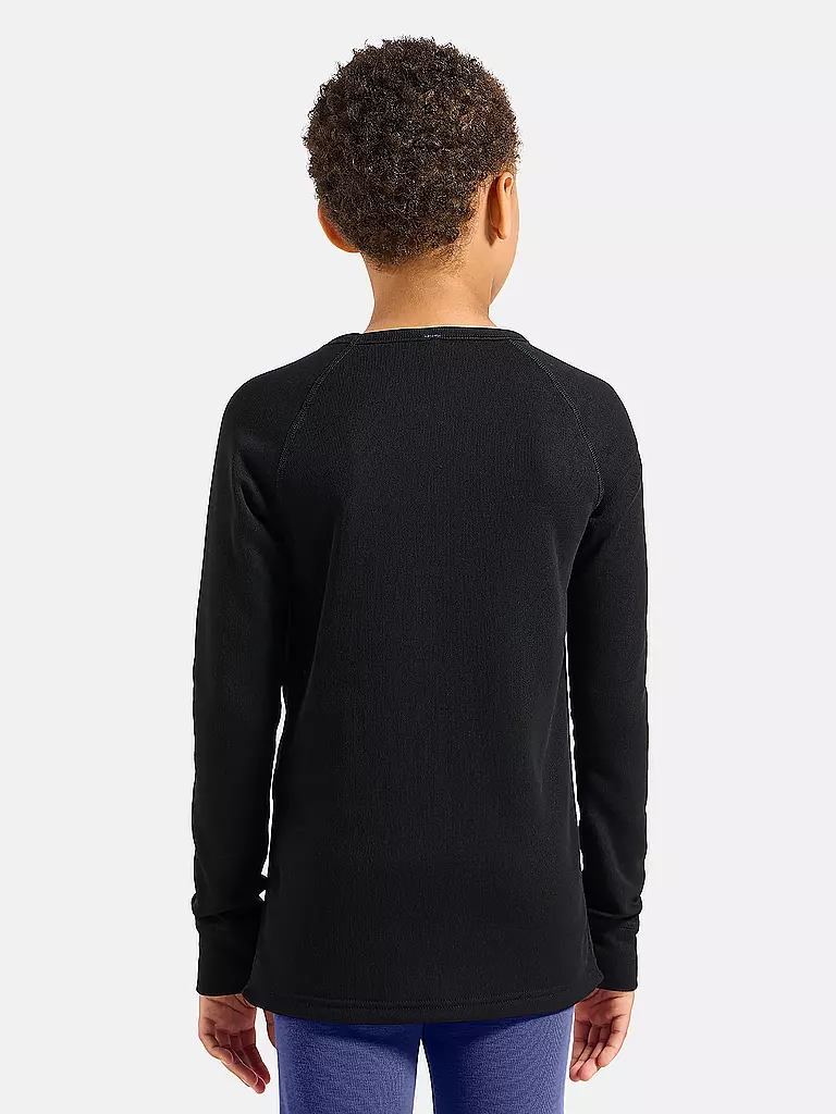 ODLO | Kinder Unterziehshirt Active Warm | schwarz