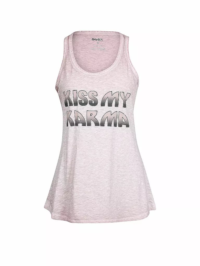OGNX | Damen Yoga Loose Tank Kiss my Karma | 