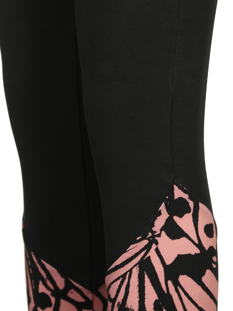 OGNX | Damen Yoga-Tight Colourblocked Butterfly | schwarz