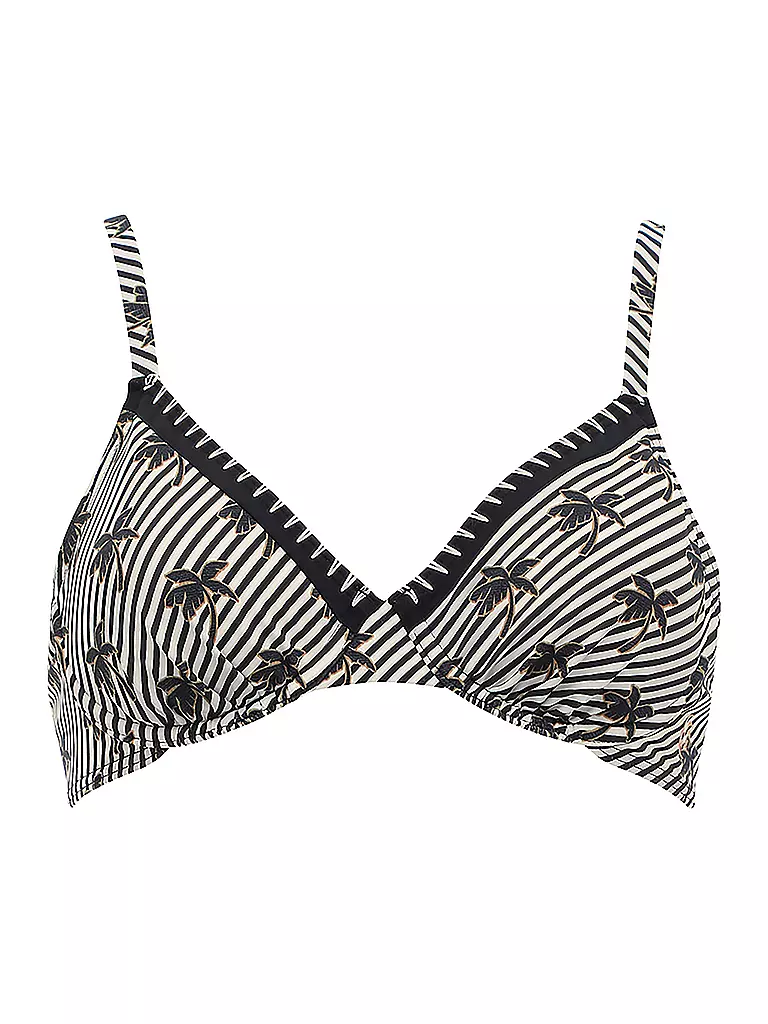 OLYMPIA | Damen Bikinioberteil Schwarz Natur | schwarz