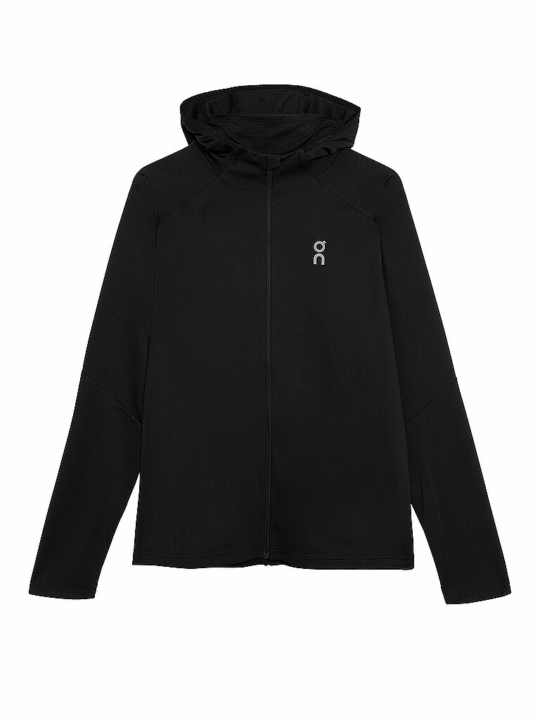 ON Herren Laufjacke Climate Zip Hoodie schwarz | L — Bild 2
