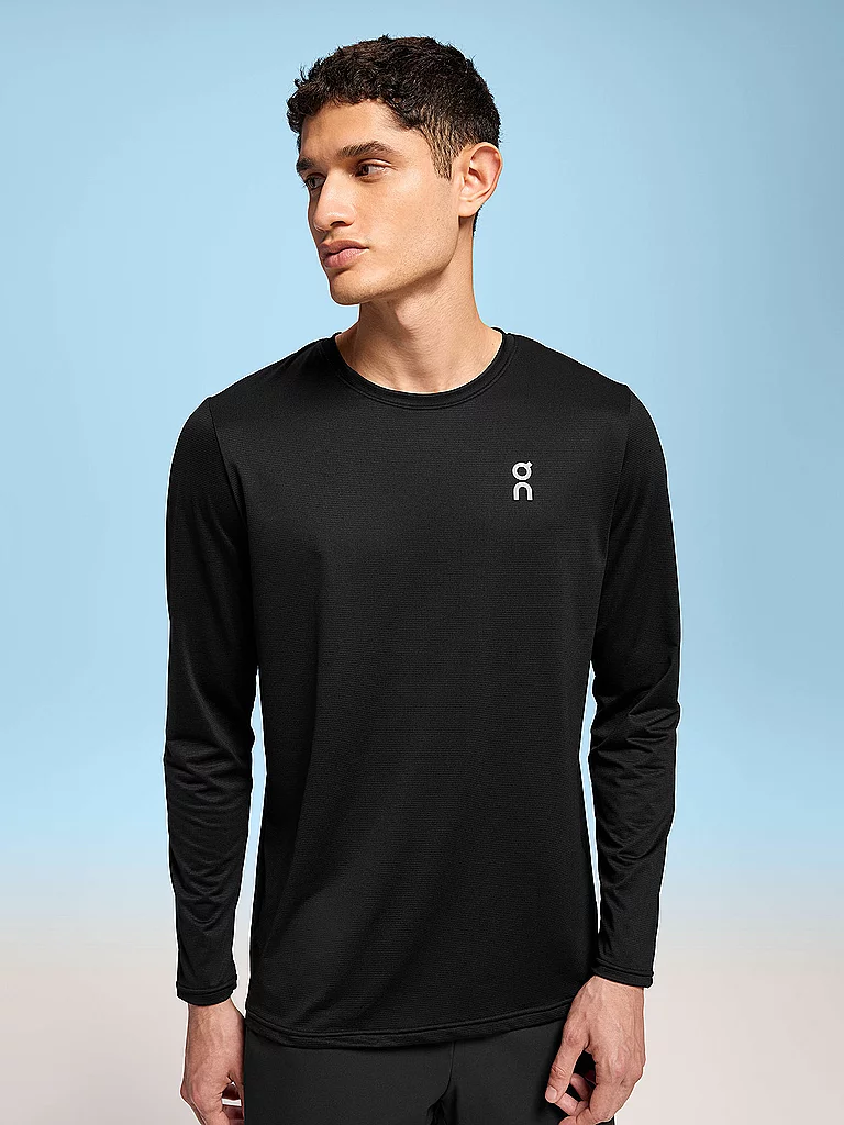 ON Herren Laufshirt Core Long-T schwarz | L — Bild 3