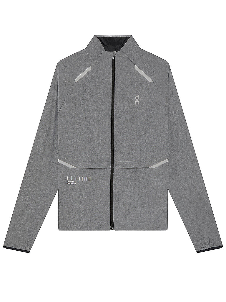 ON Damen Laufjacke Weather Lumos grau | XS