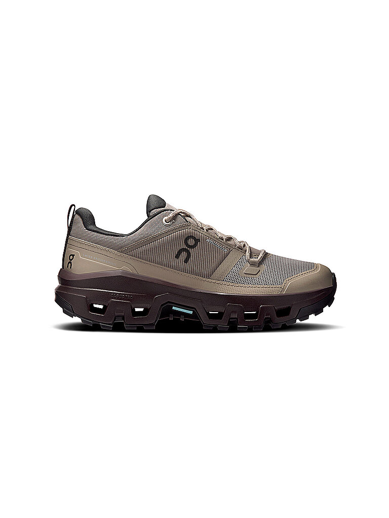 ON Damen Wanderschuhe Cloudrock Low WP braun | 38