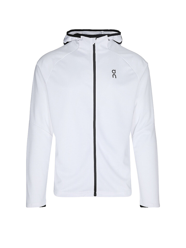 ON Herren Laufjacke Climate Zip Hoodie weiss | XL