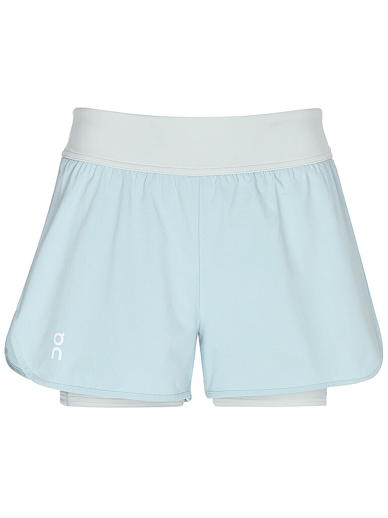 ON Damen Tennisshort Court 3 2in1 hellblau | S