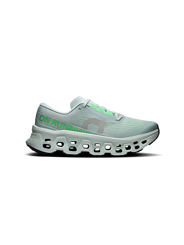 ON Damen Laufschuhe Cloudmonster 3 grün | 42 — Bild 2