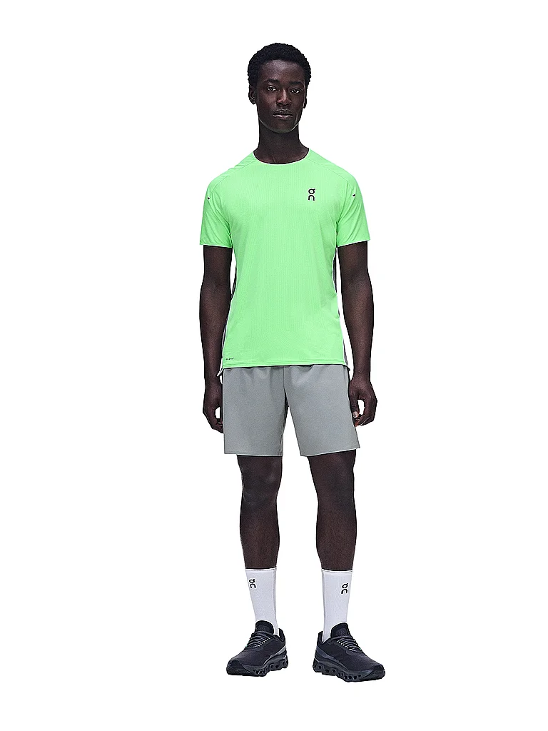 ON Herren Laufshort Performance 2/1 grau | S — Bild 3