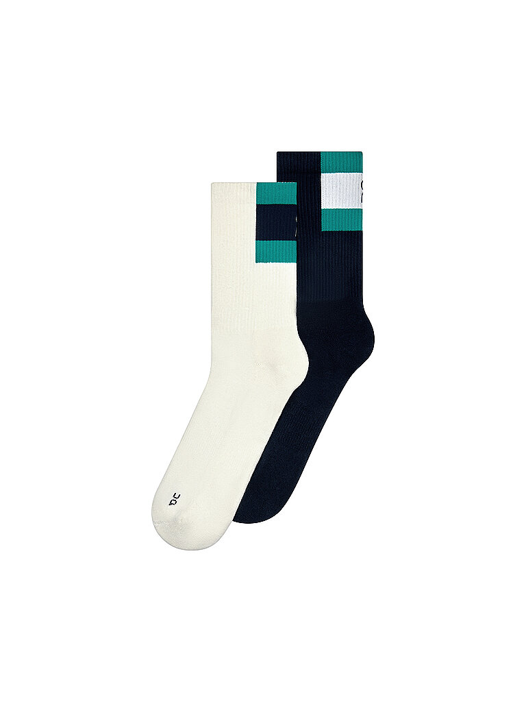 ON Unisex Socken Courtside High 2er Pkg. weiss | 43-46