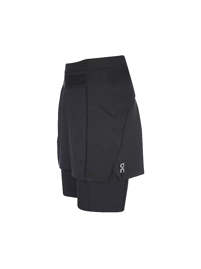 ON | Damen 2in1 Laufshort Active | schwarz