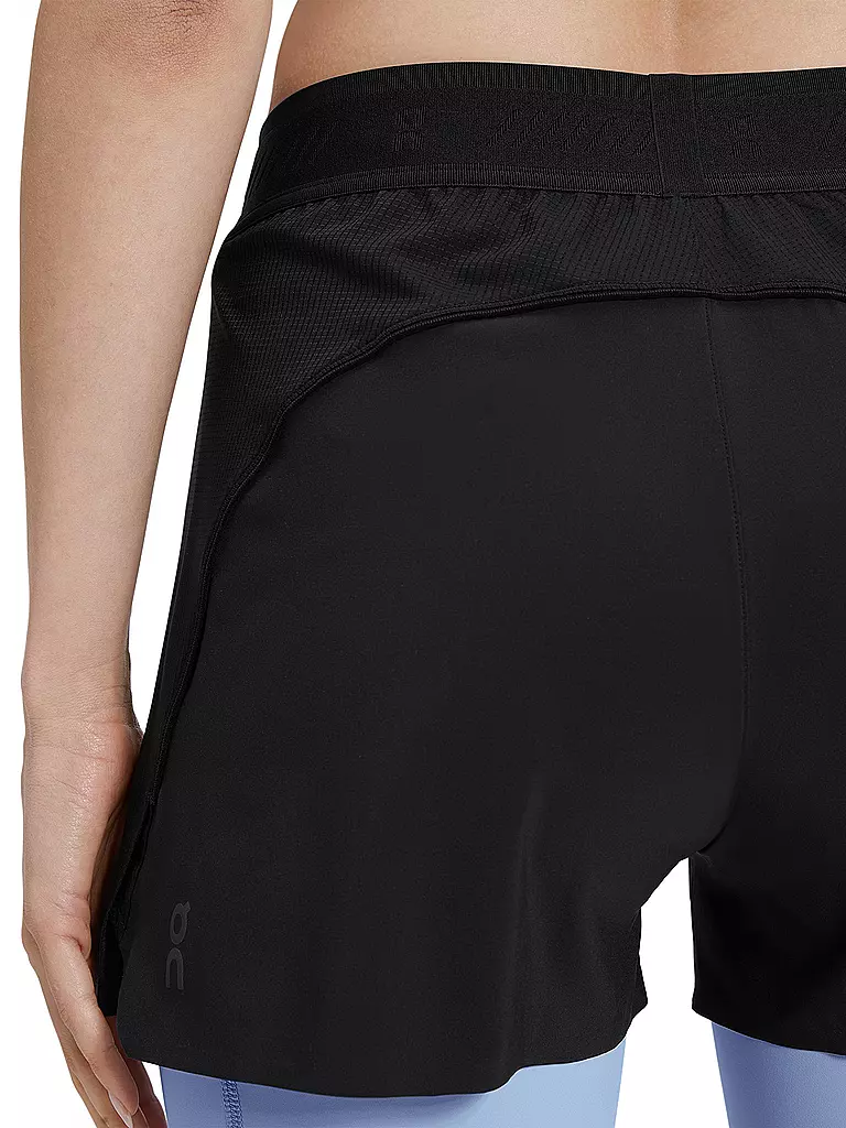 ON | Damen 2in1 Laufshort Active | schwarz