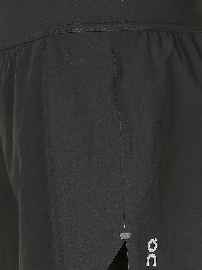 ON | Damen 2in1 Laufshort Running | schwarz