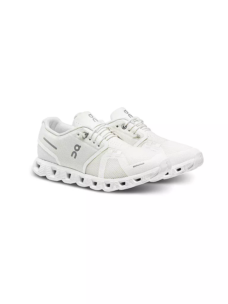 ON | Damen Freizeitschuhe  Cloud 5 UNDYED WHITE | weiss