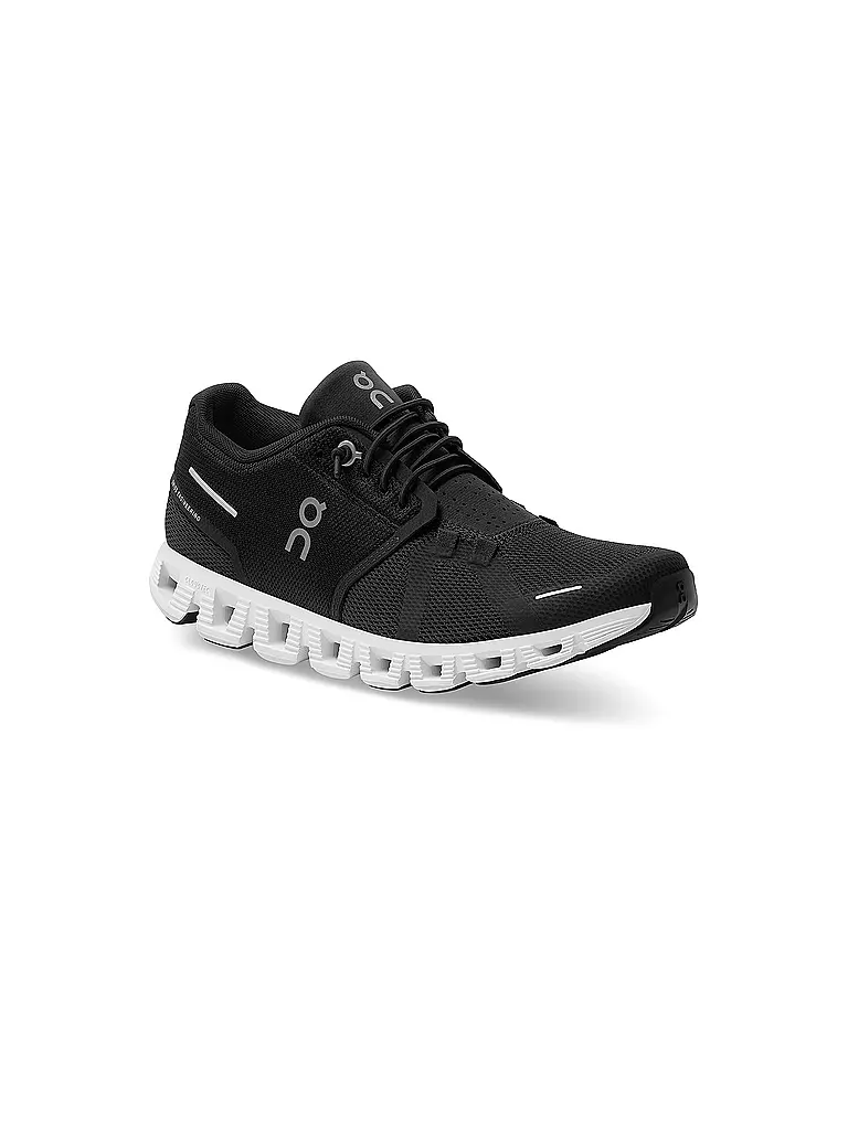ON | Damen Freizeitschuhe Cloud 5 BLACK / WHITE | rosa
