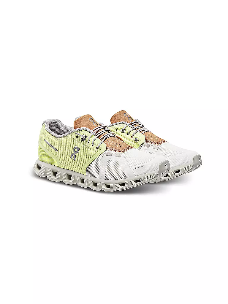 ON | Damen Freizeitschuhe Cloud 5 HAY ICE | gelb