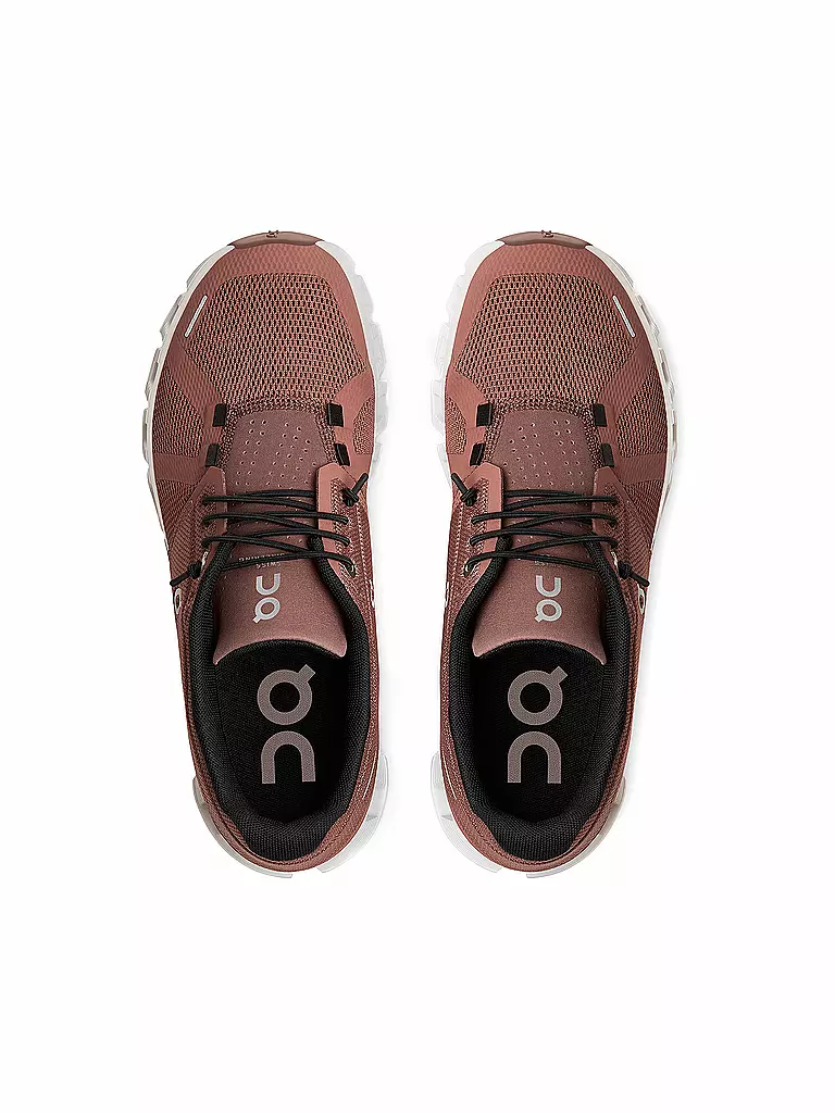 ON | Damen Freizeitschuhe Cloud 5 RUST BLACK | braun