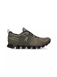 ON | Damen Sneaker Cloud 5 Waterproof ALL BLACK | olive