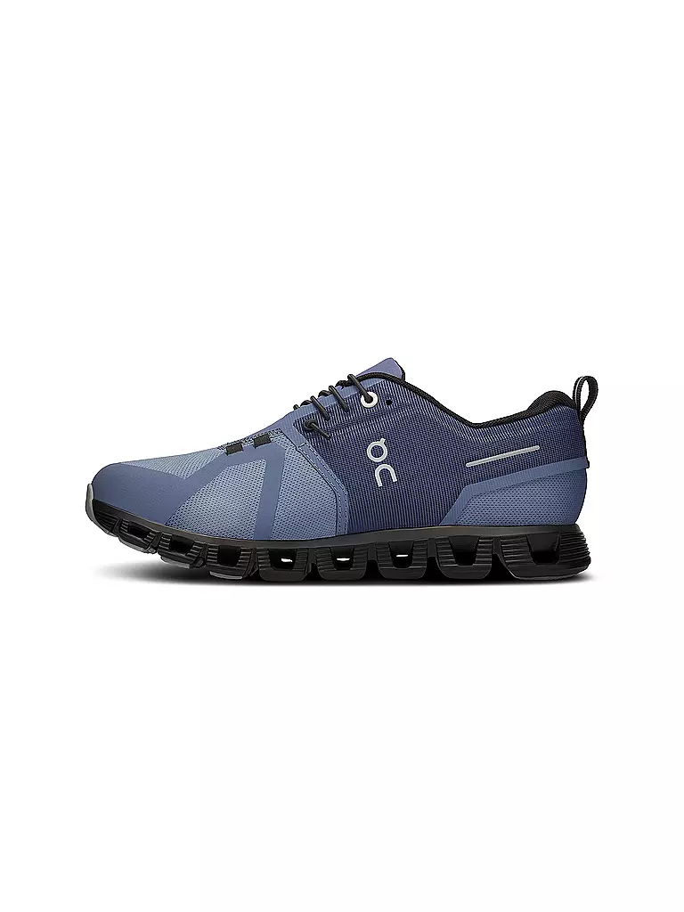 ON | Damen Freizeitschuhe Cloud 5 Waterproof SHALE MAGNET | blau