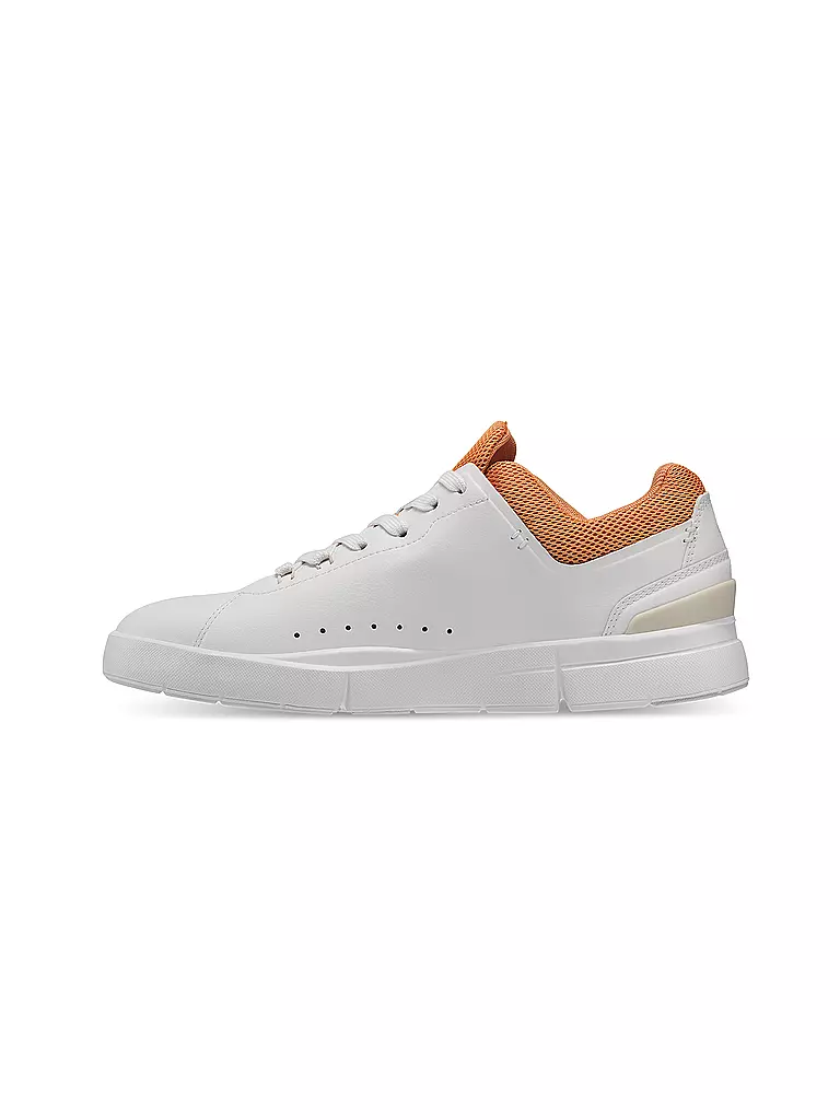 ON | Damen Freizeitschuhe The Roger Advantage WHITE COPPER | weiss