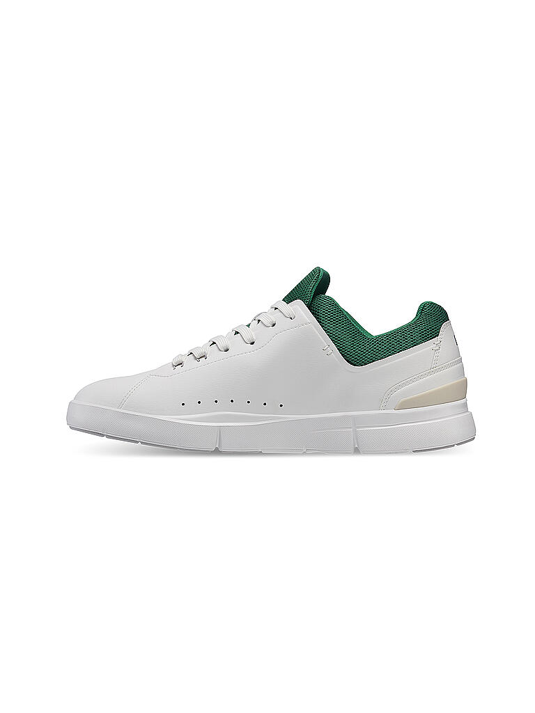 ON | Damen Freizeitschuhe The Roger Advantage WHITE GREEN | weiss
