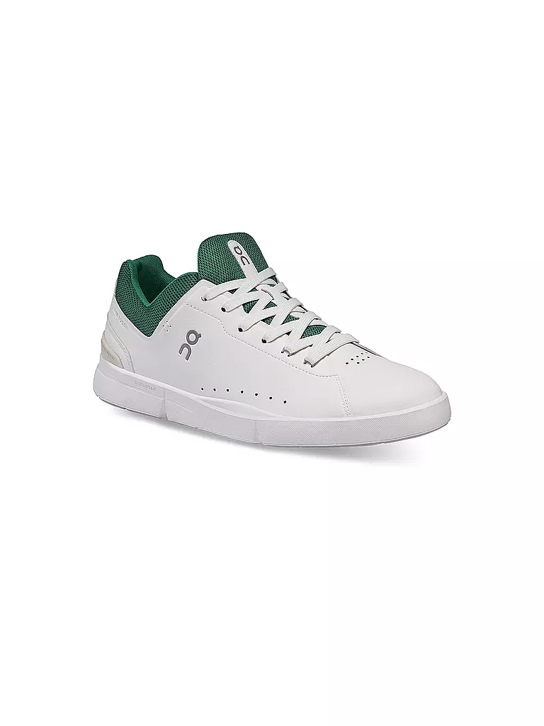 ON | Damen Freizeitschuhe The Roger Advantage WHITE GREEN | weiss